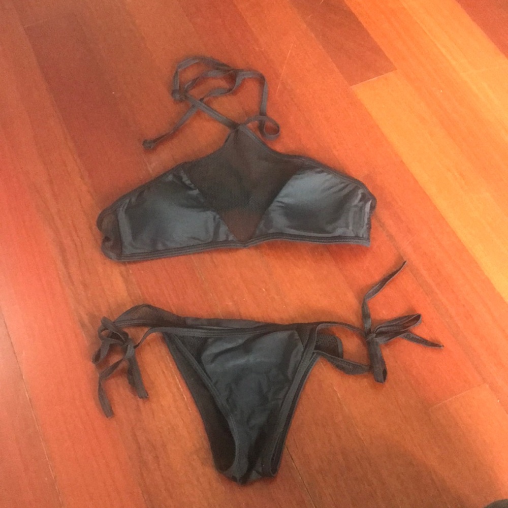 Size small black bikini. Will sell separately!